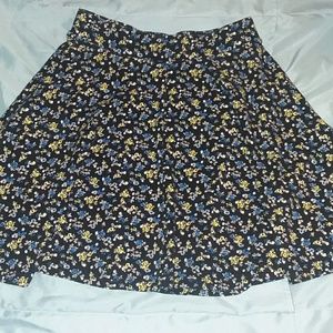 Floral patterned Skater Skirt